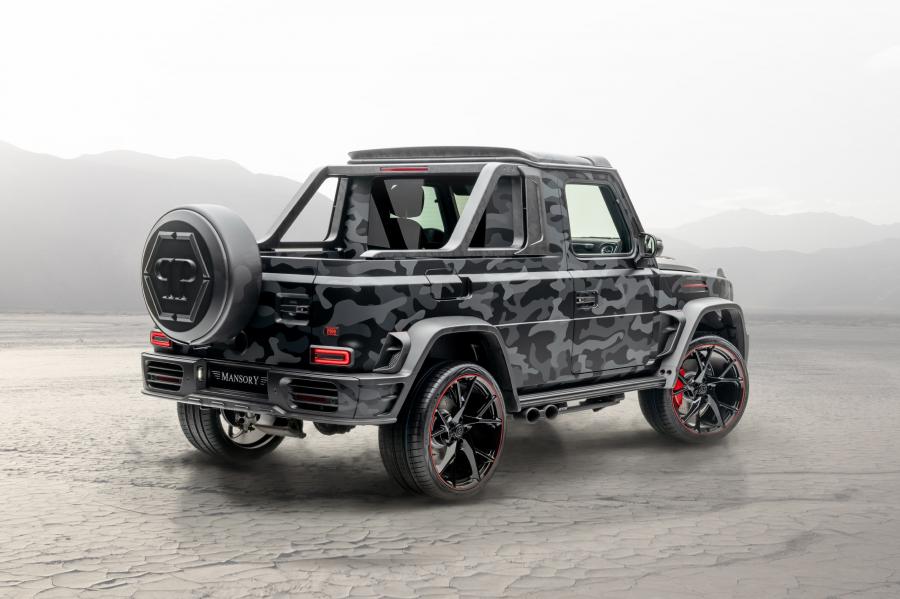  Mercedes-AMG G63 Star Trooper Pickup by Philipp Plein by Mansory (W463) 2020 года  (фото 6 из 11)